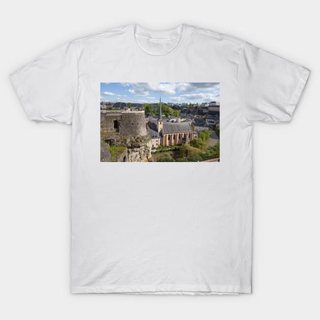 Casemates, Luxembourg, Europe T-Shirt by Kruegerfoto